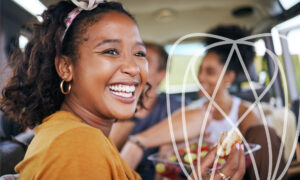 Healthy eating for better oral health.